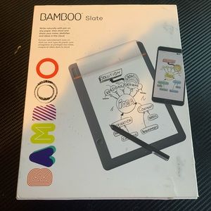 Bamboo slate folio small digital notebook